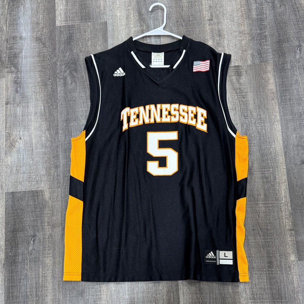 Adidas Tennessee Black and Gold Jersey